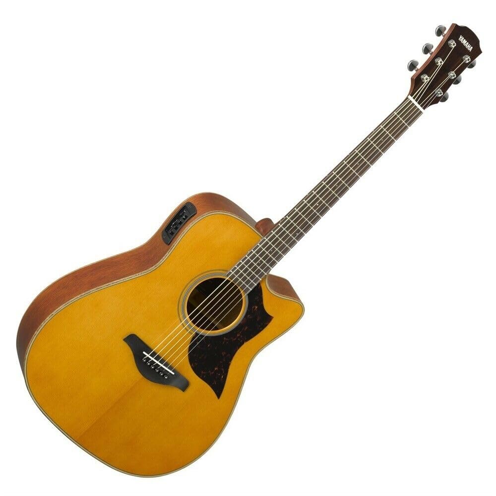 A1R VN Folk Cutaway A/E Guitar & Gig Bag, Rosewood, VINTAGE NATURAL