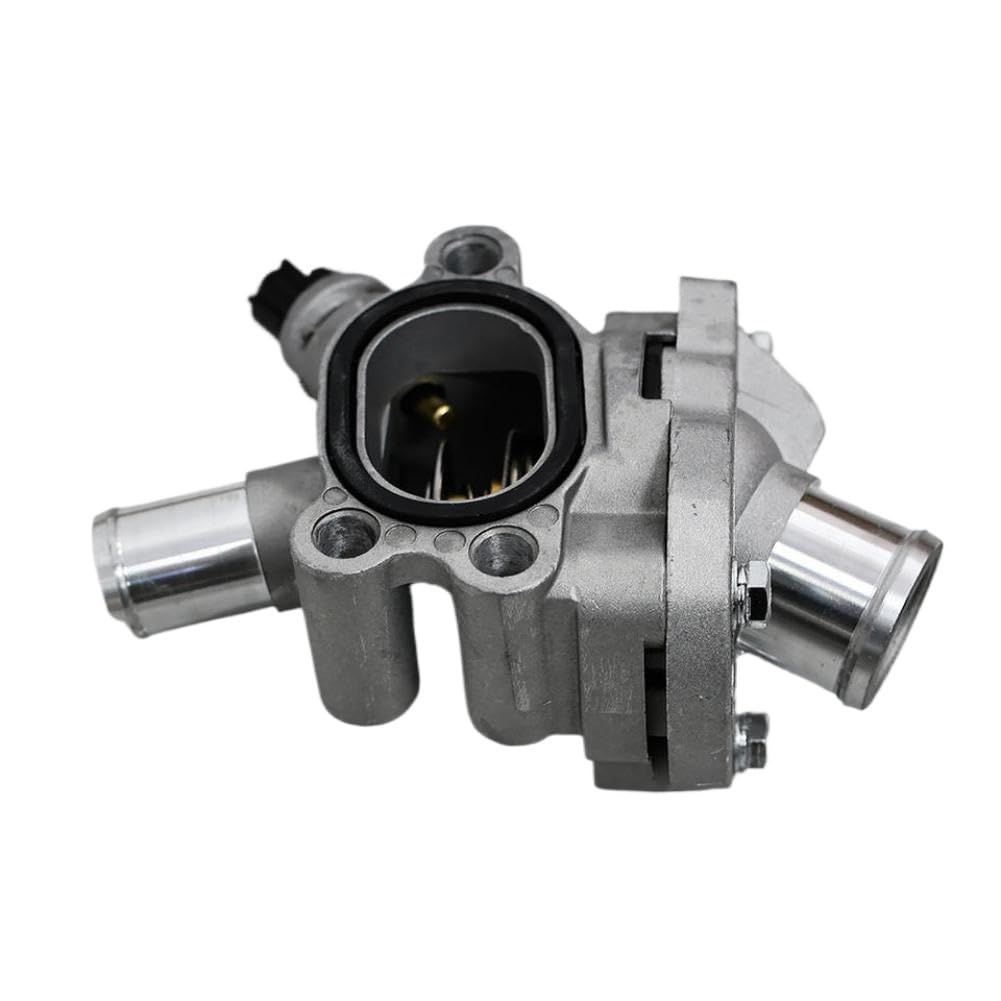 Thermostat Housing Assembly Compatible With Power System Engine Cooling System Water Outlet For 30650753 31319606(Aluminum 31319606)