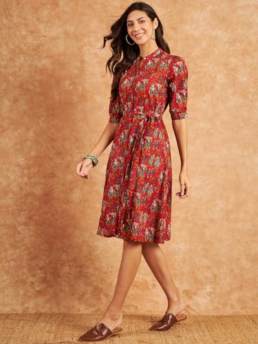 Image of Modeve Women Printed Dress
