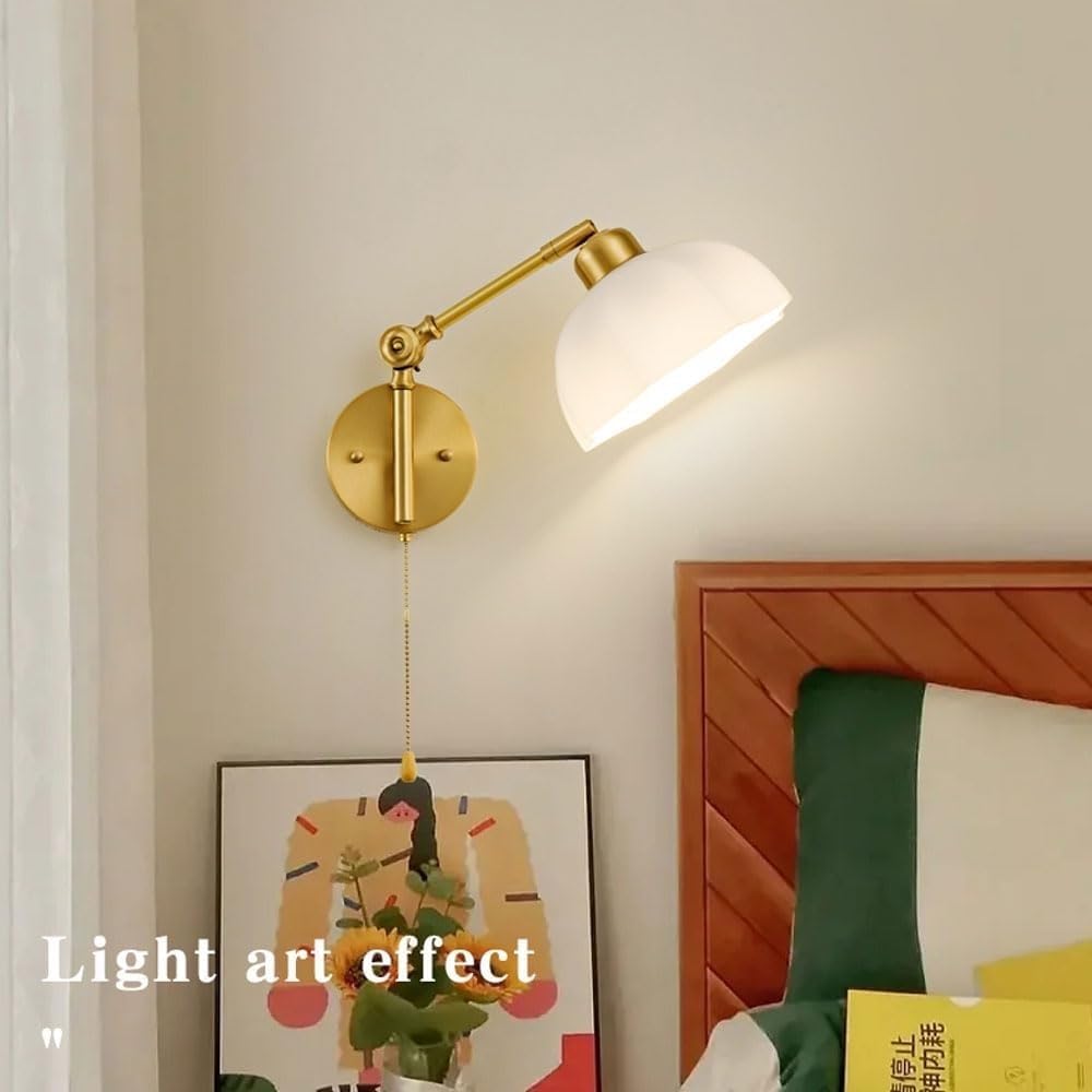 Applique Murale Industrielle LED E27 Angle Réglable Base Grenier Retro