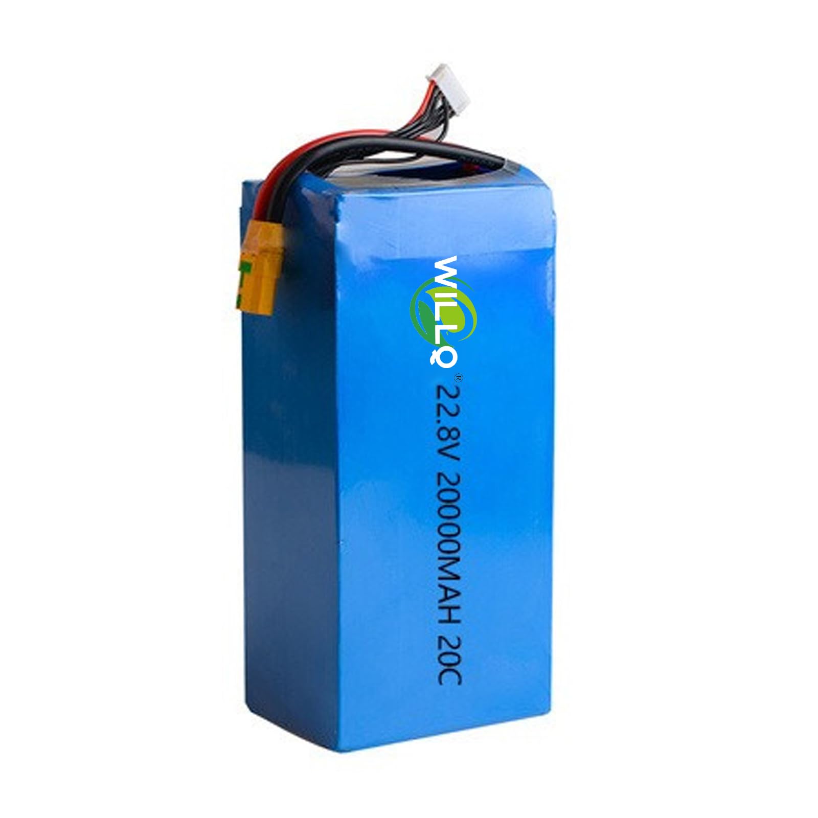 Batteria LiPo 6S 22,8V 20000mAh/24000mAh 20C di Ricambio per droni agricoli con connettore XT90, per Modelli di droni RC e per hobbisti.