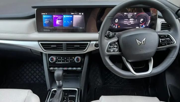 Image of Audio Wheels (OEM) Android 12.33 inch Touchscreen for XUV-700 + Frame, 2GB RAM /32GB ROM, with Wireless CarPlay, DSP, Camera Support, GPS Navigation and 4 x 50W Output.