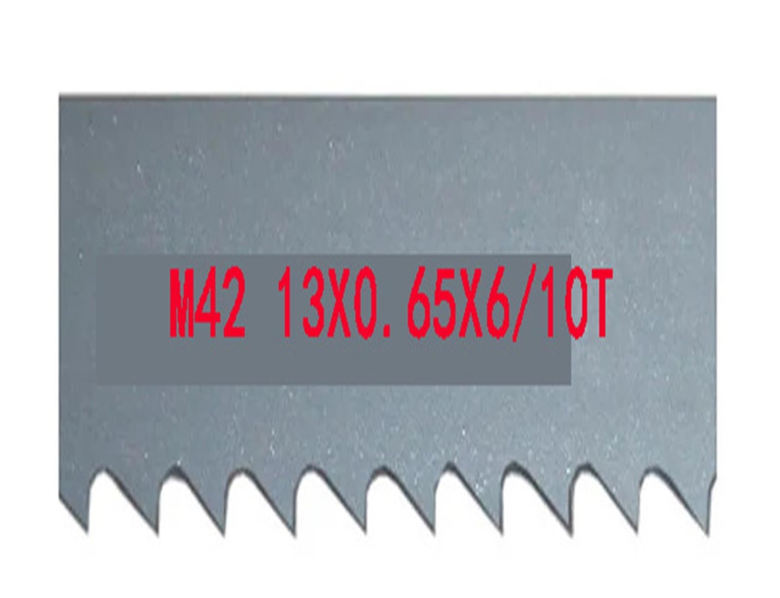 3 hojas de sierra de cinta bimetálica M42 de 1140 mm x 13 mm, 0,65 mm, 24 TPI(6-10 TPI)