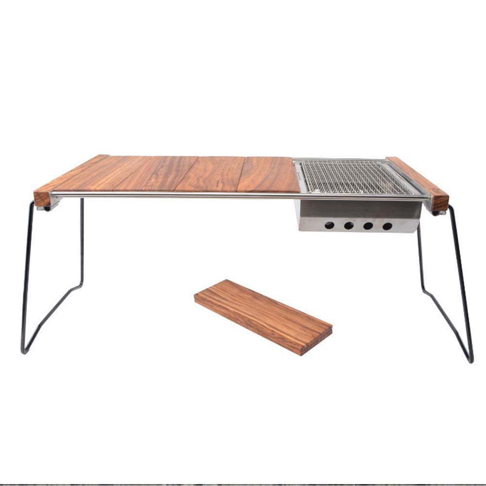 Table de pique-nique en acier inoxydable durable pour camping et voiture haut de gamme