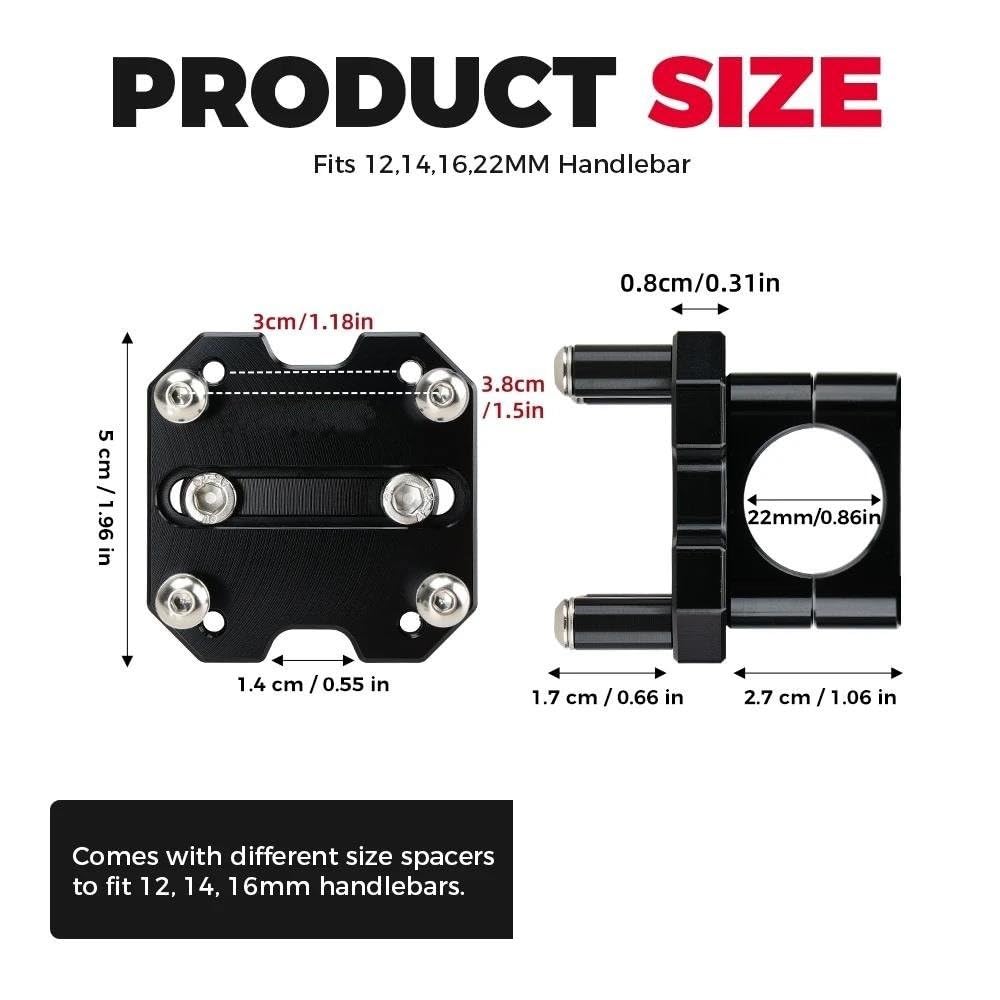 GPS Piastra Montaggio Telefono Accessori Telefono Con Staffa Montaggio GPS Universale Supporto Navigazione(25 28 32mm)