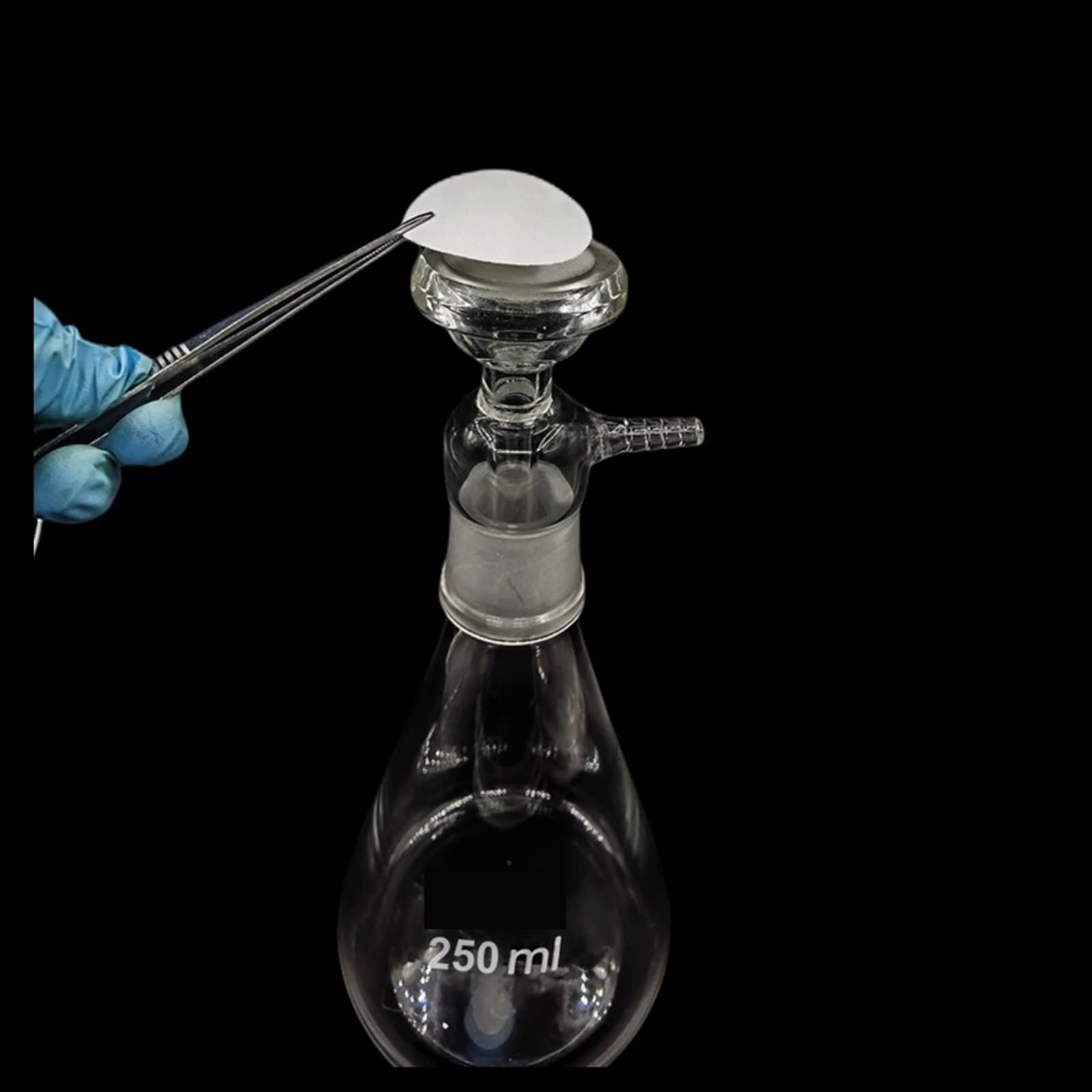 apparecchi per Laboratorio Filtro a Membrana microporosa MCE Diametro 25 mm Membrane filtranti in Micro Nylon PES Dimensione dei pori 0,45 Um 0,22 Um 100 / PK (Size : MCE 25mm 0.8um)