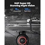 REOLINK 8CH 5MP PoE Security Camera System, 4pcs Wired PoE IP Cameras Outdoor with Person/Pet/Vehicle Detection, 4K 8CH NVR with 2TB HDD for 24-7 Recording, RLK8-410B4-5MP Black - Image 2