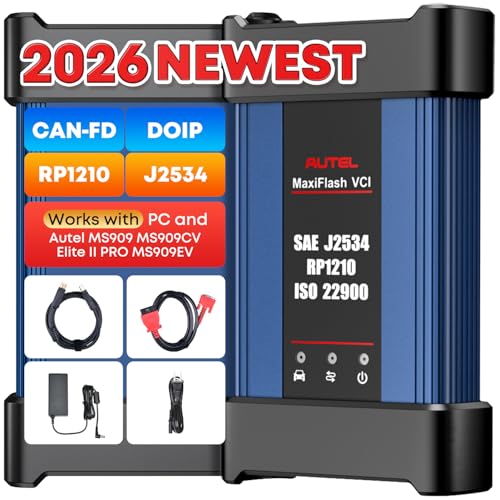 Autel J2534 MaxiFlash VCI, 2026 J2534 Reprogramming...