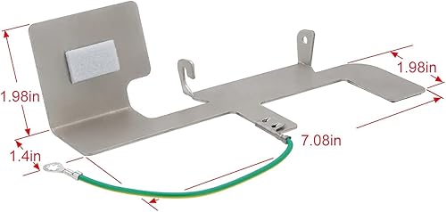 Miniatura 2 de Siwdoy 8201756 - Kit de puerta para dispensador de hielo para frigoríficos, compatible con refrigeradores Whirlpool reemplaza a AP3872692, 1164531,