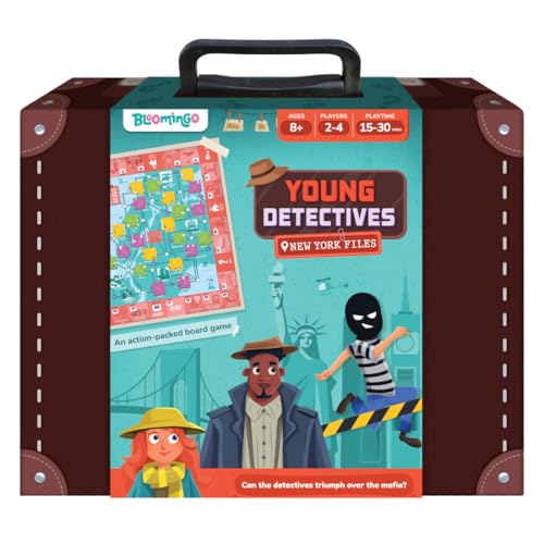 Bloomingo Pretend Play KitYoung Detective New York Files:Become a Detective & Solve Thrilling Mysteries in Newyork;Adventurous Detective Game for Kids;Gift for Boys & Girls Ages 8,9,10,11,12. & More (B0D5D3JBC5) Amazon Price History, Amazon Price Tracker