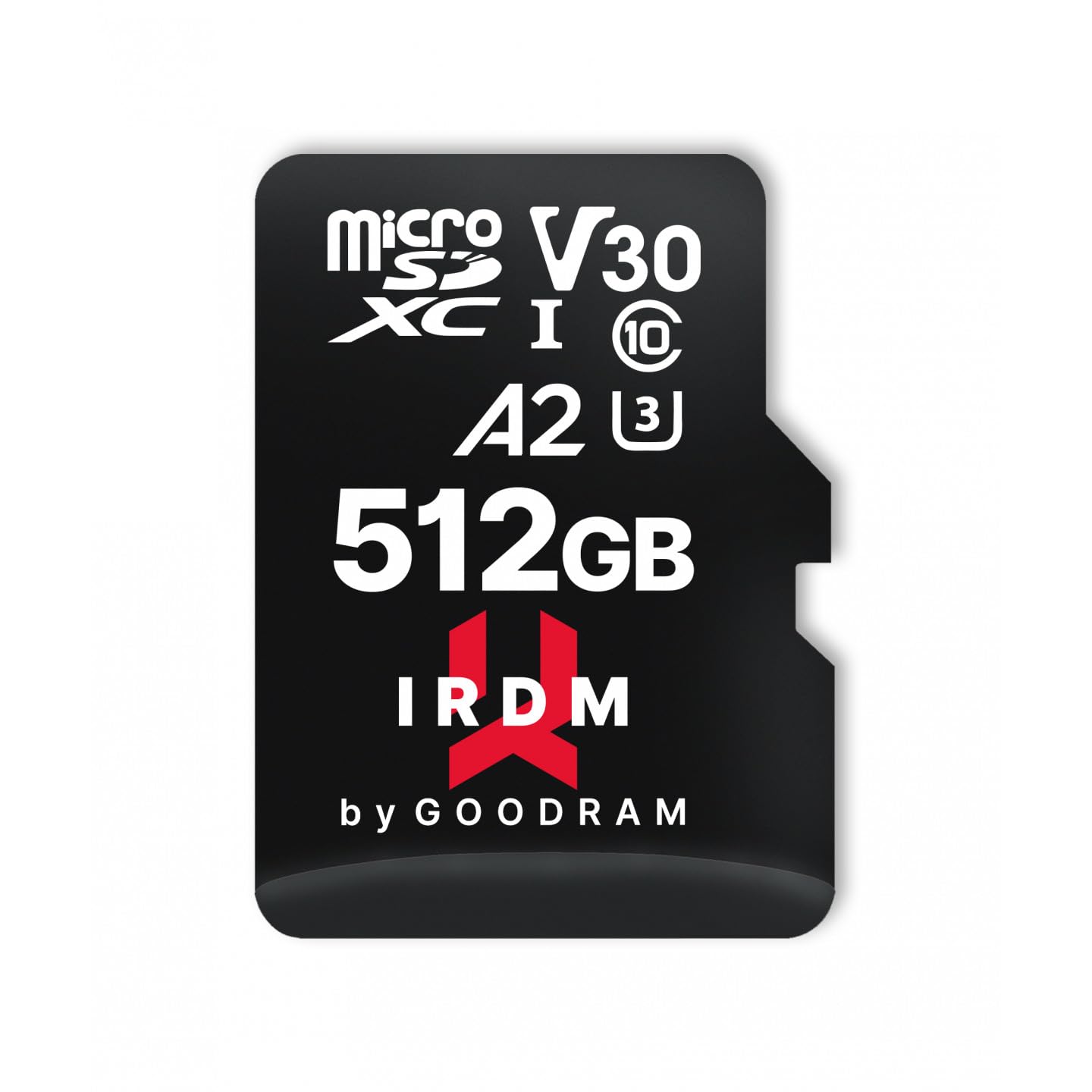GOODRAM IRDM UHS-I U3 A2 MICRO SD 512GB C/ADAP
