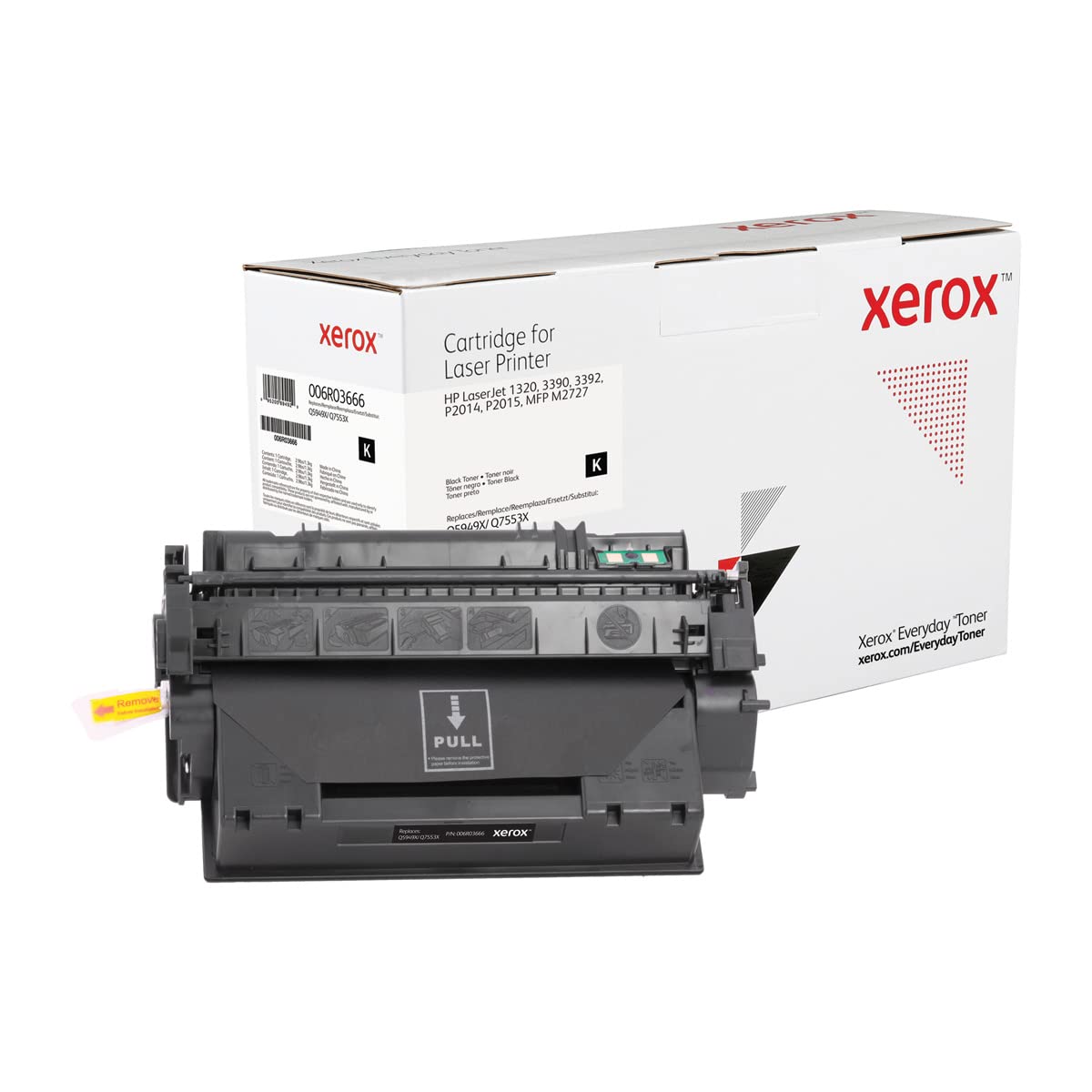 Xerox Everyday Black Standard Yield Toner , replacement for HP Q5949X/ Q7553X - 6000 pages