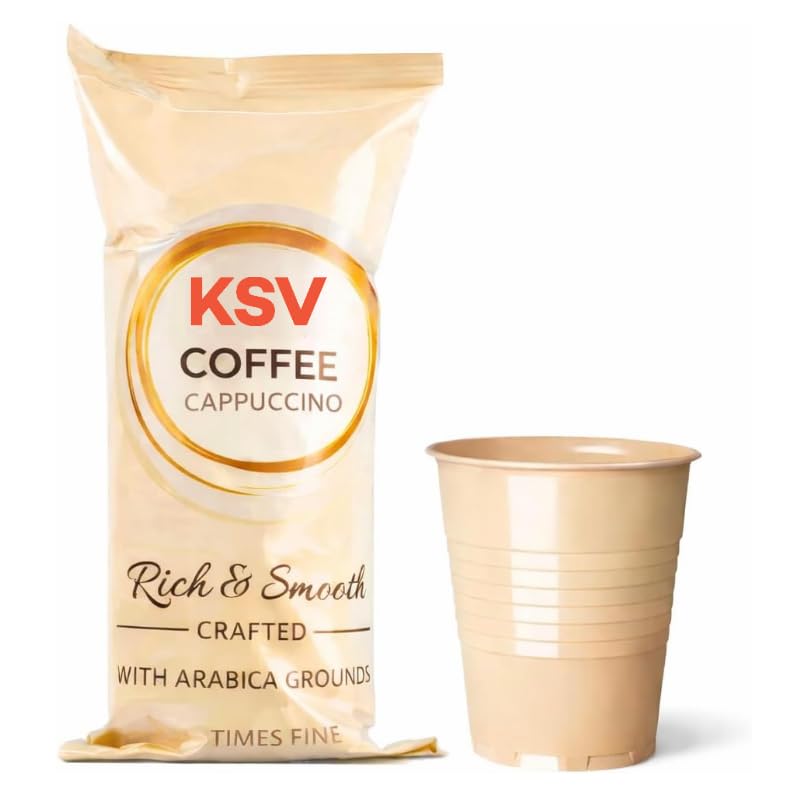 in Cup Vending Machines | Camping | Travel | 73mm | INCUP KLIX Drinks Coffee/Latte/HOT Chocolate/Tea (20 Cups of Cappuccino)