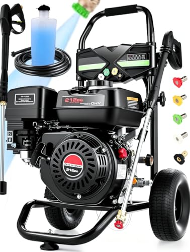3200 PSI Pressure Washer Gas Powered: Gas Powered PresSure Washer 4200 PSI Gas Power Guide