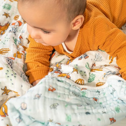 Image of aden + anais Essentials Cotton Muslin Blanket Toy Story, Woody and Friends