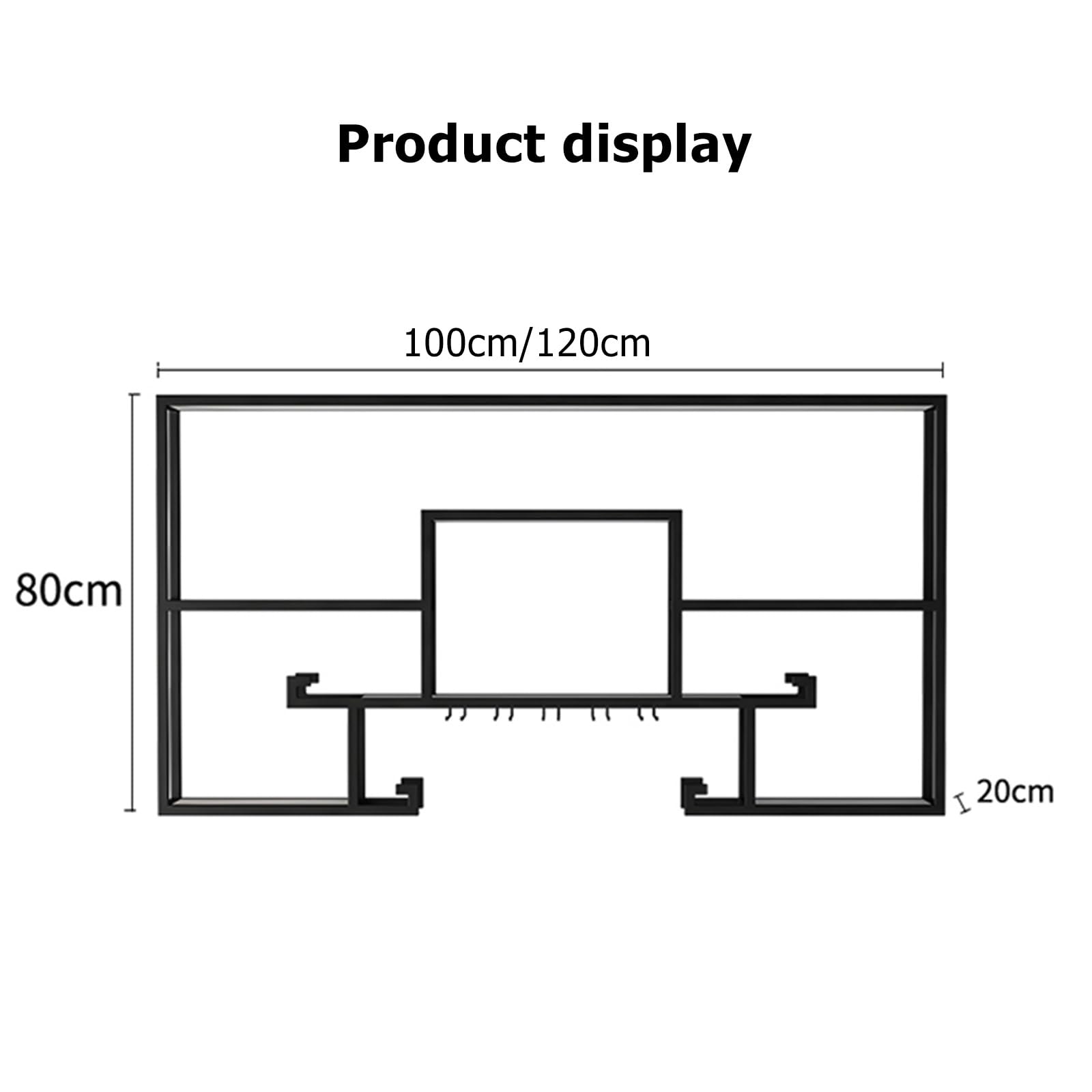 Portabottiglie Pieghevole per la casa, a LED, in Vetro, da Parete, riporre Bottiglie, Ferro, Cucina, Bar, Ristorante, Decorazione