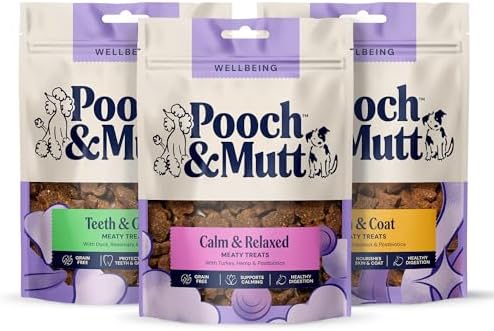 Pooch & Mutt - Meaty Dog Treats (Grain Free), Variety Set, Pack o...