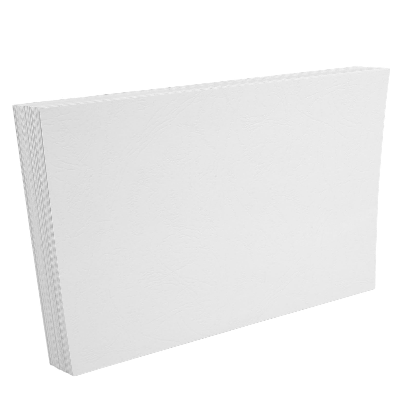 Couvertures de Reliure A5 en Papier Blanc pour Documents et Cahiers