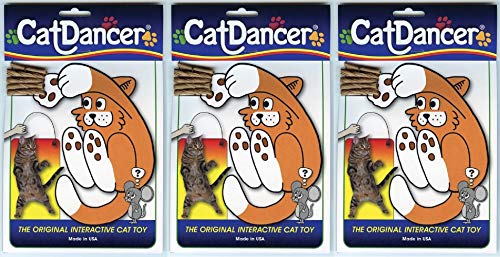 Cat Dancer 101 Cat Dancer Interactive Cat Toy(3-Pack)
