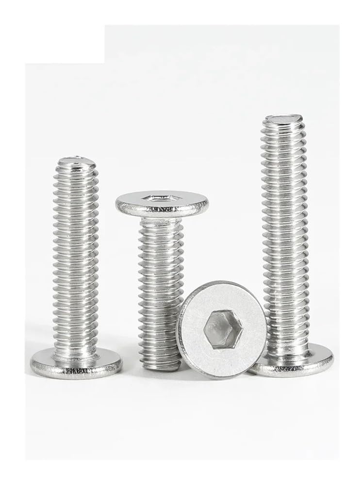YIIFLY Innensechskantschrauben M8x16mm - 20 Stück Edelstahl 304 Für Möbel & DIY