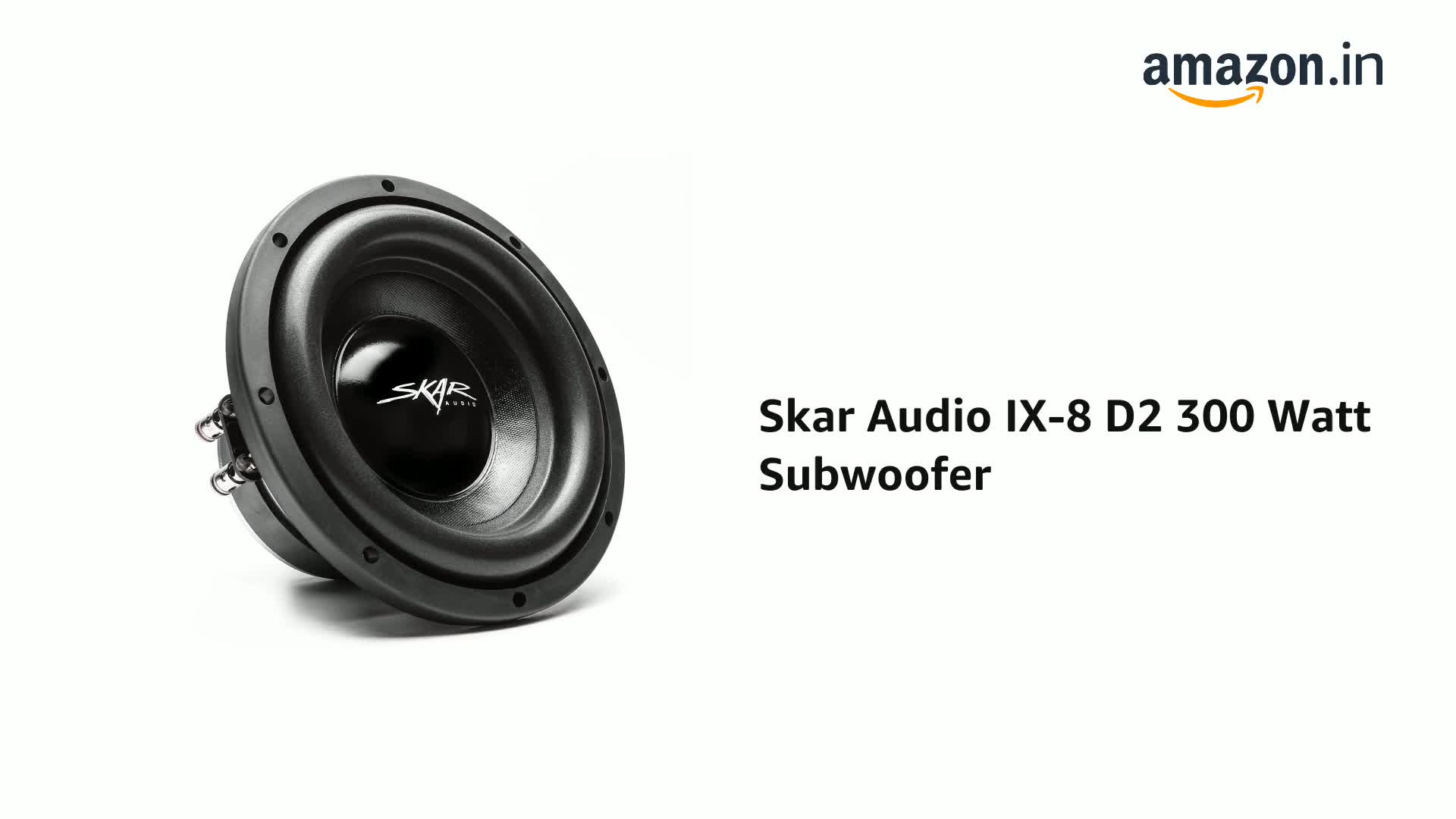 Skar Audio IX-8 D2 300 Watt Subwoofer Price: Buy Skar Audio IX-8