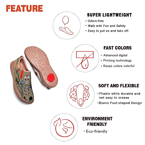 Slip On Loafers for Mens Travel Shoes Walking Comfort Wolf Totem Sole Fashion Sneaker Retro Painted4
