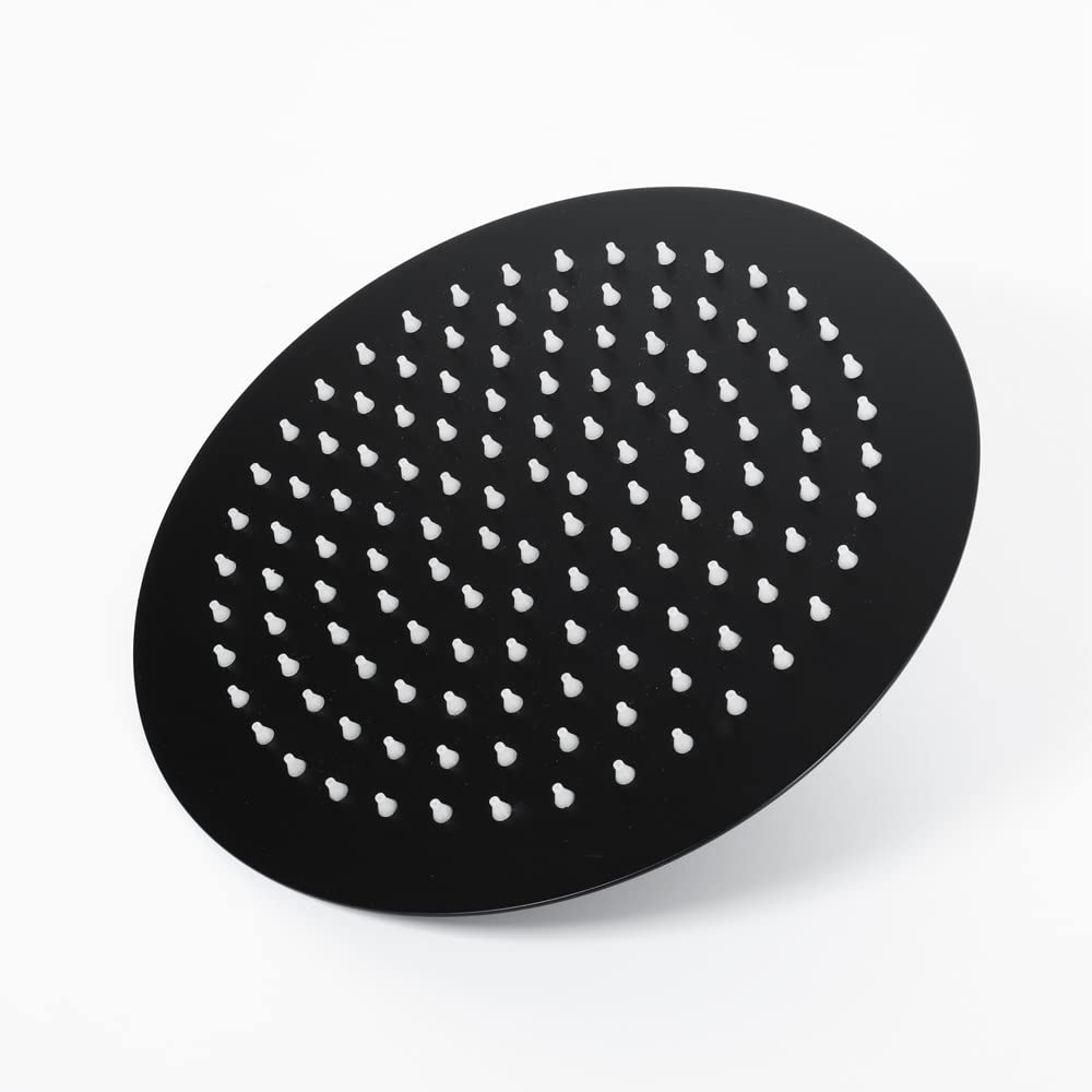 Rociador Ducha Efecto Lluvia, Alcachofa de Ducha de Acero Inoxidable con Filtro Antical 360°