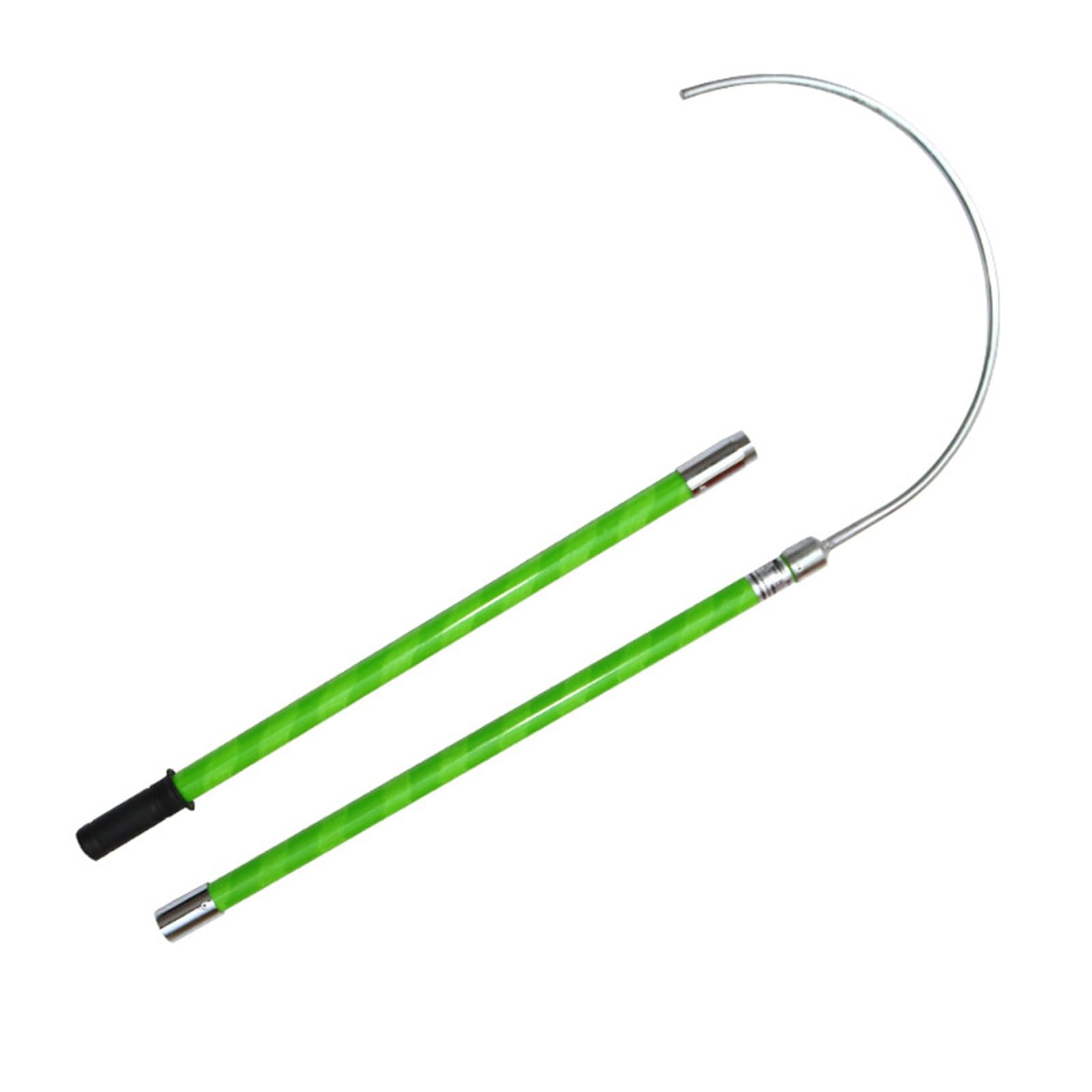 Gancho rescate aislado alto voltaje, Gancho de Rescate Aislante extraíble, Varilla De Línea De Vida De Alto Voltaje con Mango Aislado(3m/9.8ft)