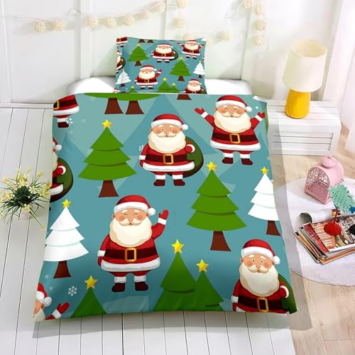 Odot Kinderbettwäsche Set, Weihnachten Bettwäsche Set Mädchen...