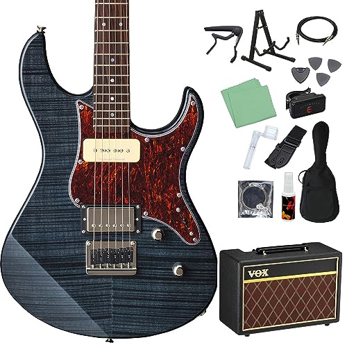 YAMAHA PACIFICA611HFM TBL エレキギター初心者14点セット 【VOXアンプ付き】 トランスルーセントブラック ヤマハ