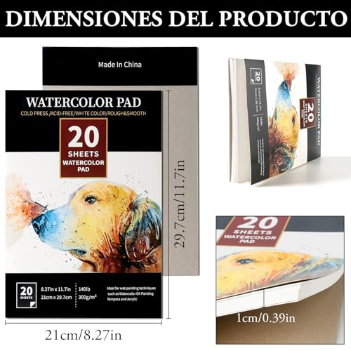 Listado de Papel para acuarela que puedes comprar esta semana. 11 Imagen adicional
