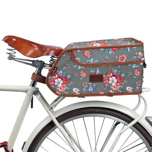 TOURBN Wasserdichte Canvas Fahrradtasche Fahrradgepäckträgertasche...