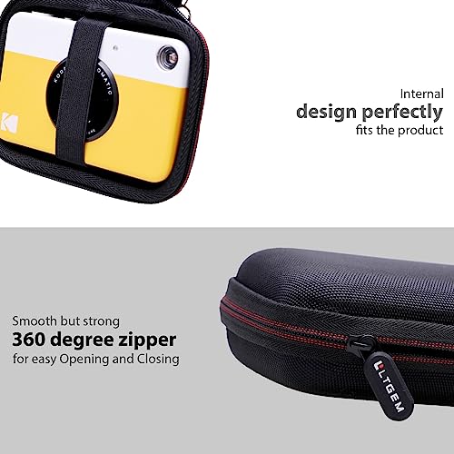 L Ltgem CS274 Ltgem Case Compatible With Kodak Printomatic/Kodak Ektar H35 / Kodak Step Full-Color Instant Print Digital Camera thumb #3