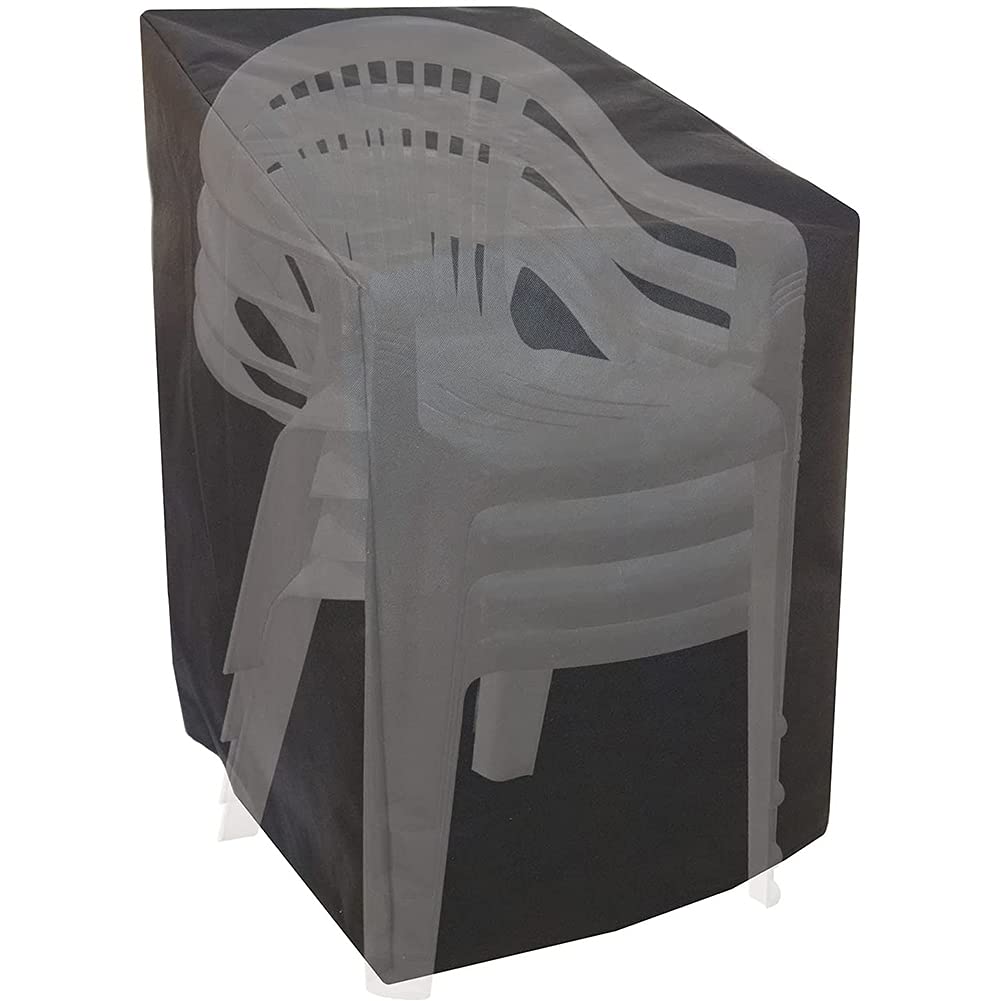 Coprisedia da giardino impermeabile in tessuto di bue 210D, antivento e resistente ai raggi UV, per esterni, patio, poltrone e sedie a sdraio, 64 x 64 x 1 cm