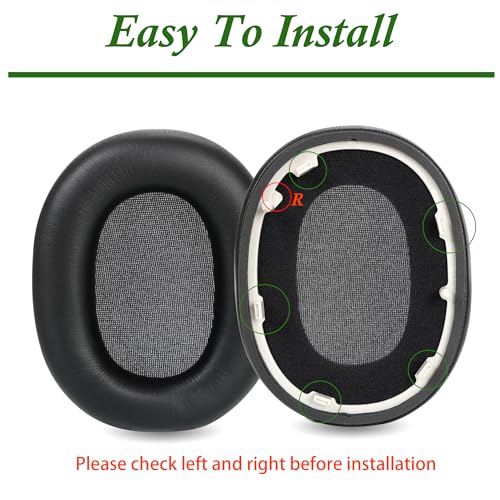 WH-1000XM6 Almohadillas de Repuesto Compatibles con Auriculares Sony WH-1000XM6 Forro de Almohadilla con Cuero de Proteína miniatura 5
