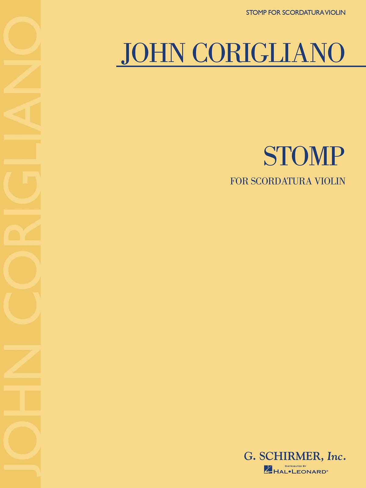 Stomp: for Scordatura Violin