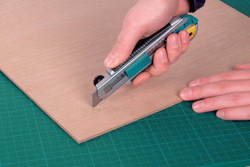 wolfcraft Professioneel afbreekmes 18 mm I 4136000 I Mes voor intensief gebruik - Afbeelding 4