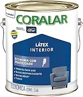CORALAR LÁTEX MAIS ECONÔMICO BRANCO 3,6L - CORAL