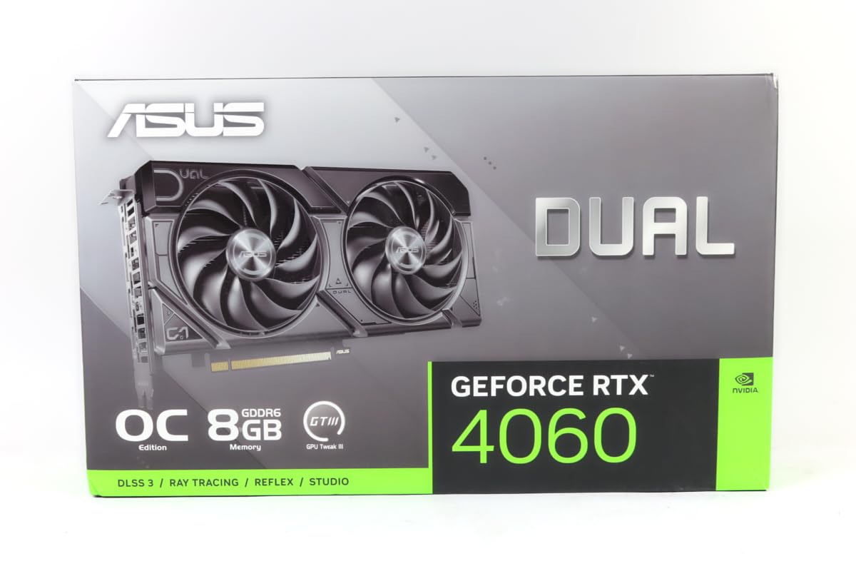 Amazon.com: ASUS Dual GeForce RTX™ 4060 V2 OC Edition (PCIe 4.0