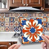 Photo Gallery besttoolifes adesivi per piastrelle in stile vittoriano marocchino, 9,9 x 9,9 cm, adesivi da parete per cucina e bagno, stile shabby chic vintage (c) Photo Gallery besttoolifes adesivi per piastrelle in stile vittoriano marocchino, 9,9 x 9,9 cm, adesivi da parete per cucina e bagno, stile shabby chic vintage (c)