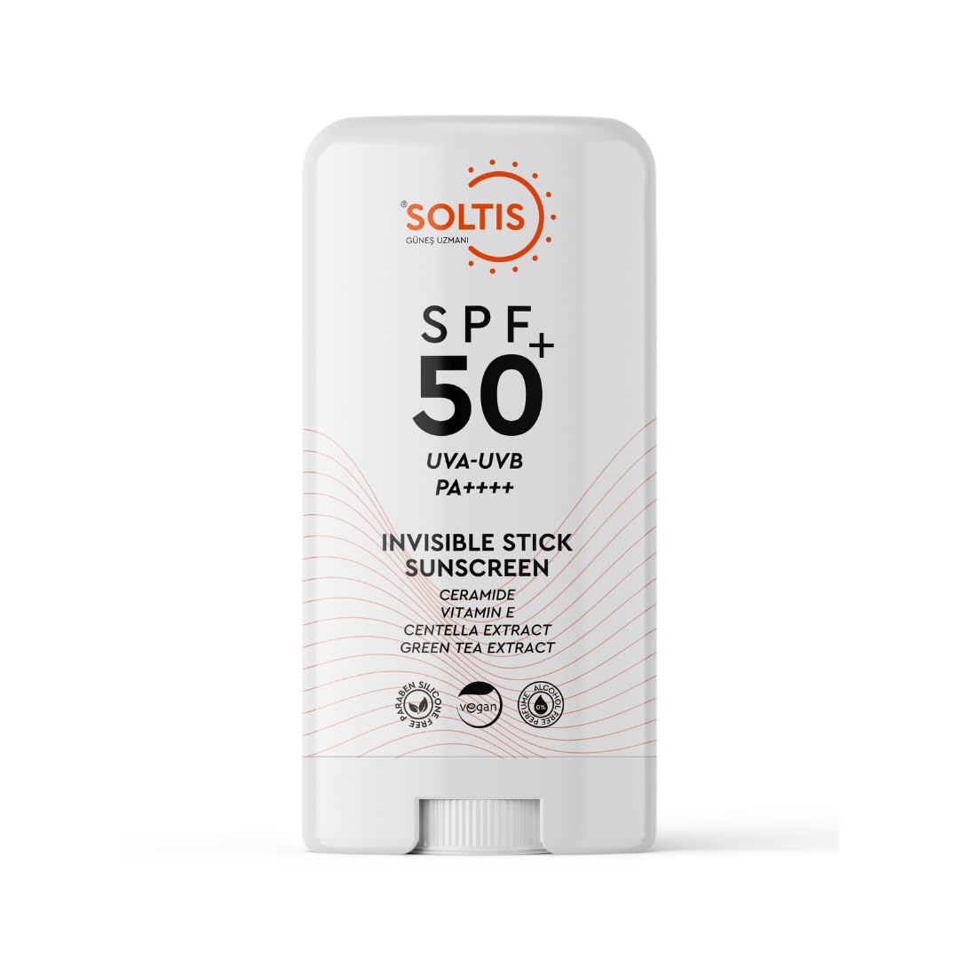 Soltis Şeffaf Stick Güneş Koruyucu SPF50+ Pa++++, 15 Gr