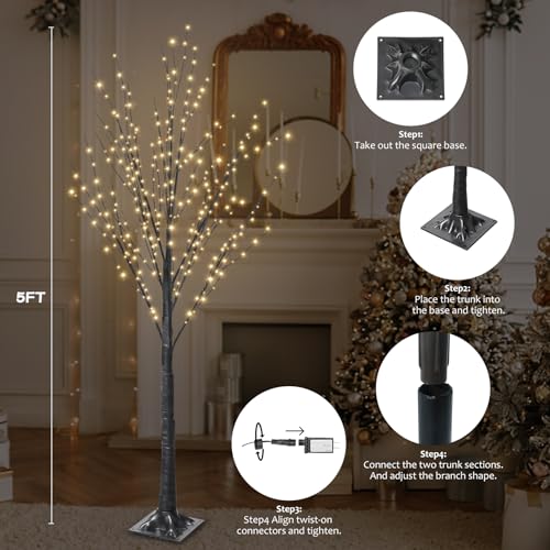 Árboles Y Flores, Home Improvement arbol iluminado Marca IJG (3)