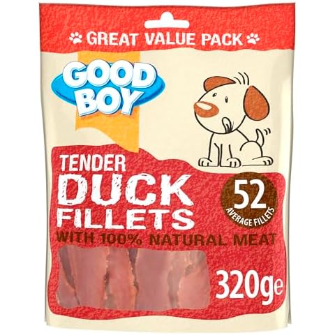 Good Boy Duck Fillet Dog Treats Pack Cover