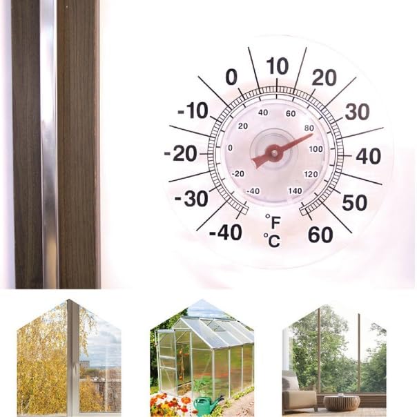 Mechanical Pointer Indoor Thermometer Observing Outdoor Environment Measuring Temperature Precise for Household Use
