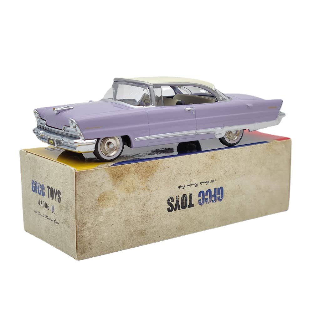 Amazon.com: GFCC 1:43 for Lincoln Premiere Coupe 1956 Purple