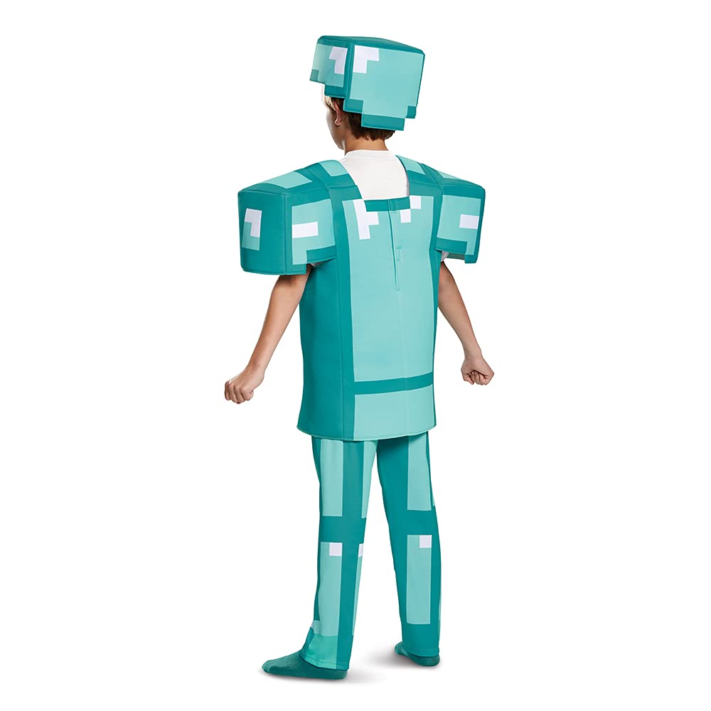 Disfraz de Minecraft Armor Deluxe para Halloween para niños