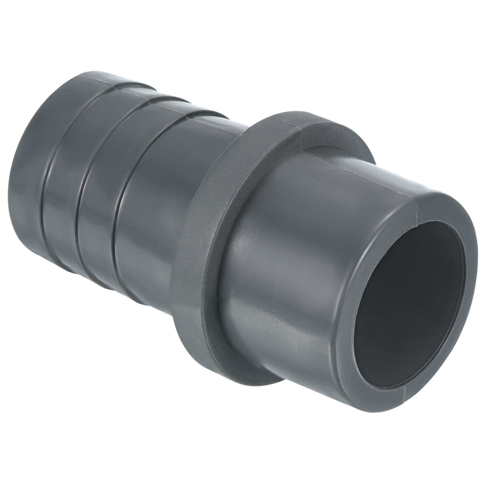PATIKIL UPVC Reductor Tubo Montaje 32mm OD 25mm Púas, 2 Paquetes Rectos Acoplamientos Adaptador Conector, Gris — view 23