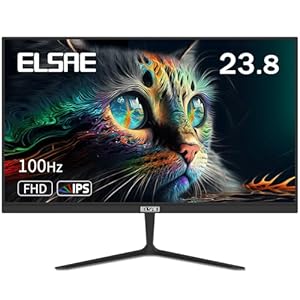 24-Inch 100Hz HDR Office Monitor for Computer PC – Full HD IPS Screen, 1920x1080P, Frameless Design, FreeSync, 106% sRGB, VESA Mount, Low Blue Light, Gaming Monitor, Type-C & HDMI 2.0 Ports