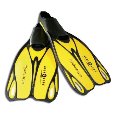Aqua Lung Hydrostream Snorkelling Fin, Yellow/Black Cover