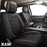 Car Seat Covers for Dodge Ram Full Set,Fit Ram 2009-2022 1500/2500/3500 Pick-up...